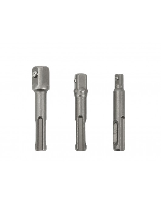 Set adaptoare chei tubulare SDS plus, 3 elemente - G40054