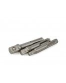 Set adaptoare chei tubulare SDS plus, 3 elemente - G40054