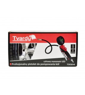 Pistol profesional pentru umflat cu manometru, 0-18 bar - T00241