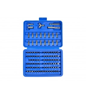 Set de biți de șurubelniță 100 elemente - G30060