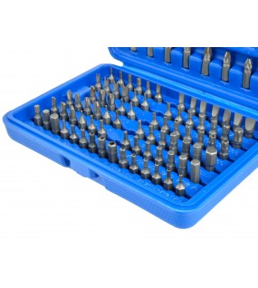 Set de biți de șurubelniță 100 elemente - G30060