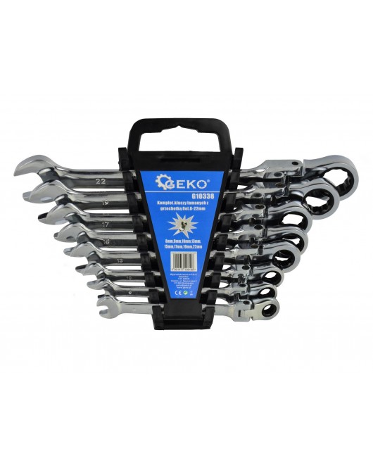 Set chei combinate cu clichet 8buc 8-22mm - G10338