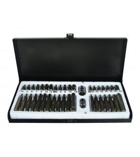 Set chei torx CRV 40el. cutie metalica - G10030
