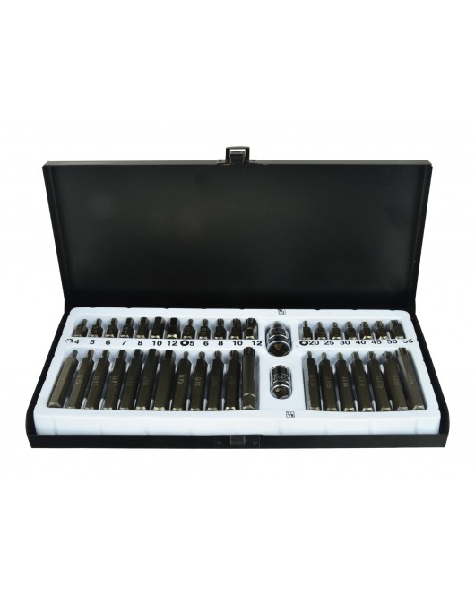 Set chei torx CRV 40el. cutie metalica - G10030