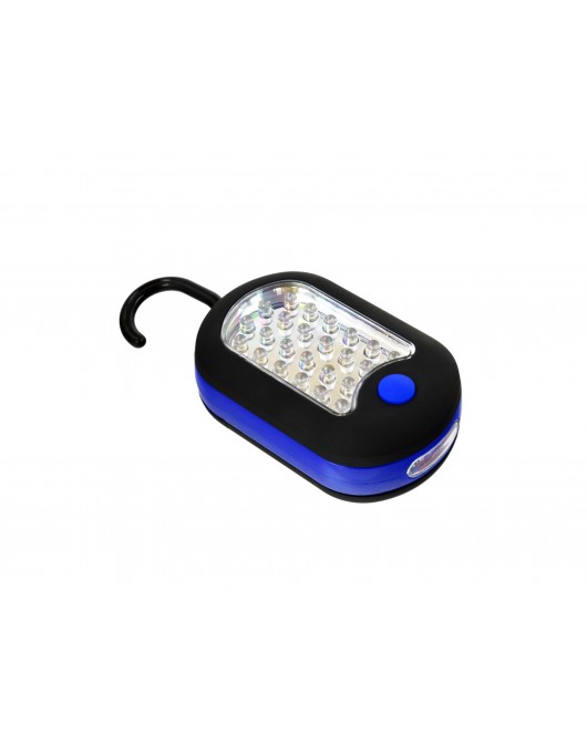 Lampa atelier 24 + 3 LED + carlig WORK - G15106