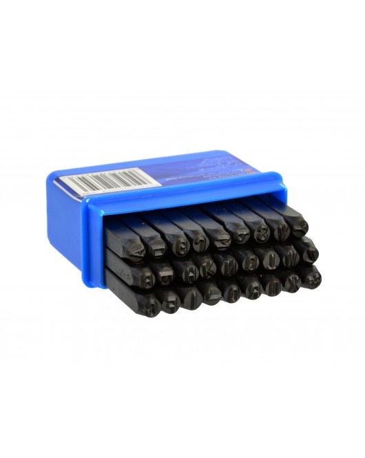 Poanson cu litere, 4mm, 27 piese - G01808