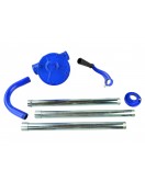 Pompa de ulei, 3 buc, manuala, manivela / 3,1 kg / albastru - G01018