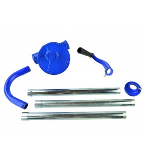 Pompa de ulei, 3 buc, manuala, manivela / 3,1 kg / albastru - G01018