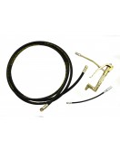 Pompa de gresare pneumatica cu pedala 12L + furtun 4m - G01142