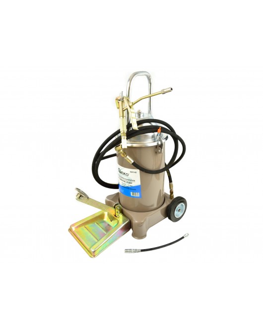 Pompa de gresare pneumatica cu pedala 12L + furtun 4m - G01142
