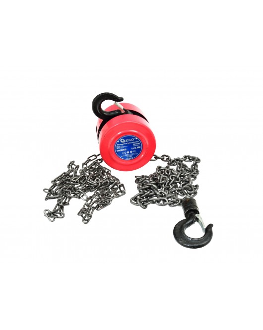 Troliu cu lanț GEKO 1T x 2,5 m - G01090