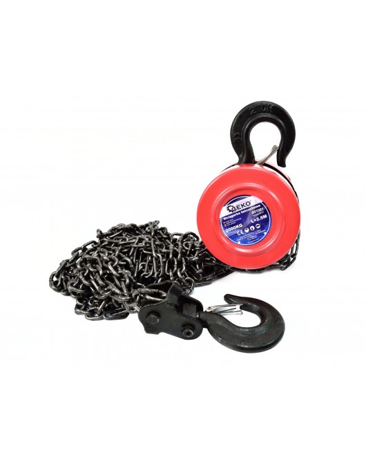 Troliu cu lanț GEKO 2T x 2,5 m - G01091