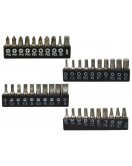 Set de șurubelnițe 59 buc. CRV GEKO (negru și galben) - G30558