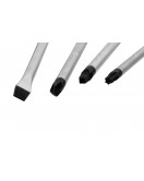 Set de șurubelnițe 59 buc. CRV GEKO (negru și galben) - G30558